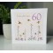 Cardyn Penblwydd 60 Oed - 60 Year Old Birthday Card