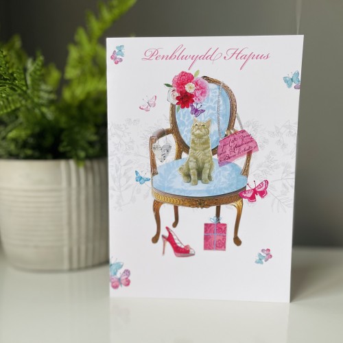 Cardyn Penblwydd - Birthday Card 