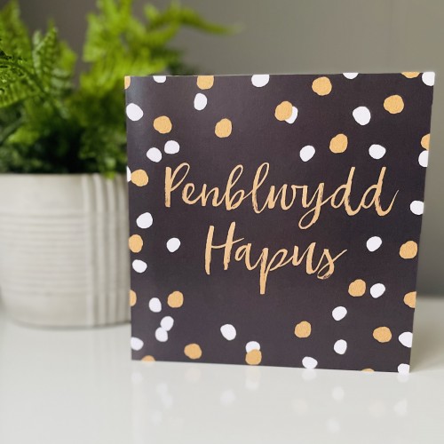 Cardyn Penblwydd - Birthday Card 