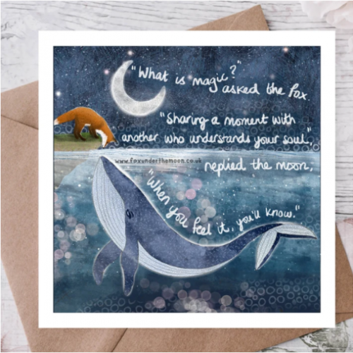 'Soul Mates' Single Greeting Card 