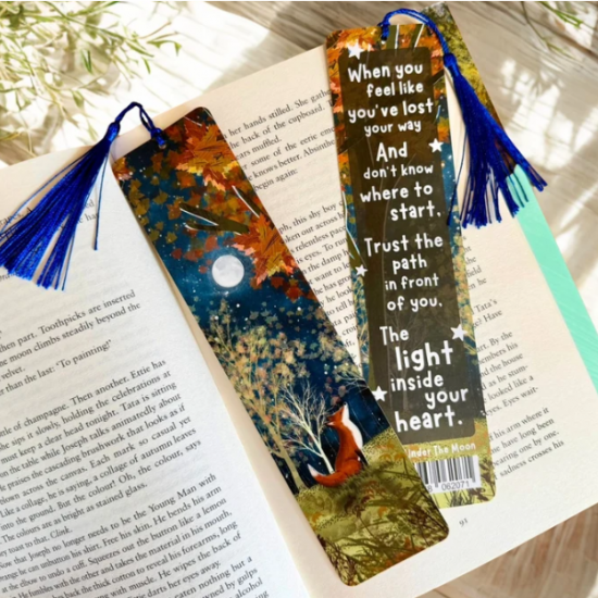 Bookmark with Tassel: Trust The Path Bookmark with Tassel: Trust The Path