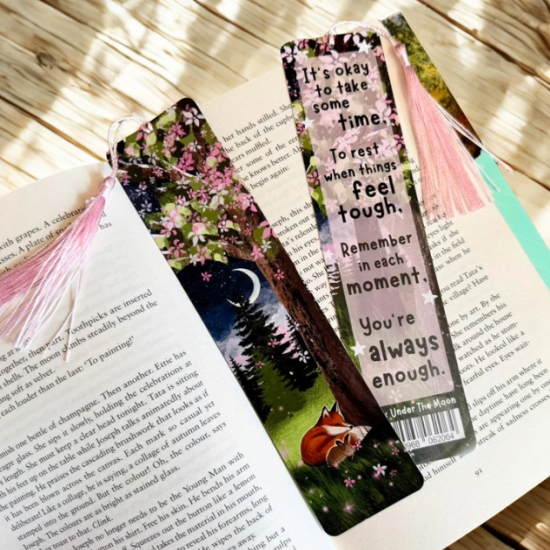 Bookmark with Tassel: Take Some Time Bookmark with Tassel: Take Some Time