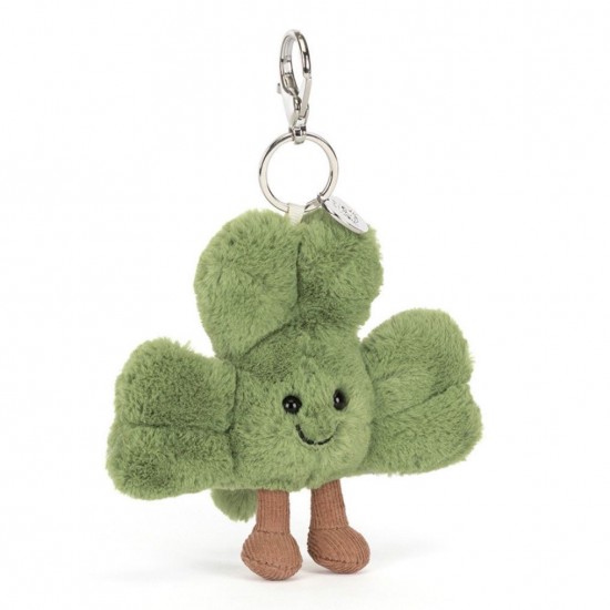 Jellycat Amuseables Siofra Shamrock Bag Charm 