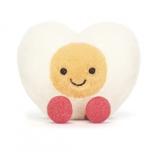 Jellycat Amusable Heart Boiled Egg 