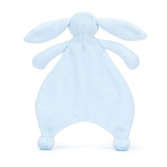 Bashful Baby Blue Bunny Comforter 