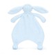 Bashful Baby Blue Bunny Comforter 