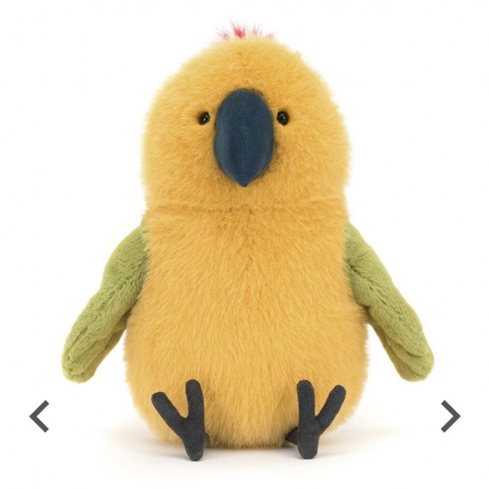 Jellycat Budgeby Parrot 