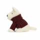 Jellycat Munro Scottie Dog 'Winter Jumper' Jellycat Munro Scottie Dog 'Winter Jumper'
