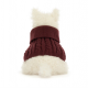 Jellycat Munro Scottie Dog 'Winter Jumper' Jellycat Munro Scottie Dog 'Winter Jumper'