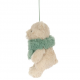 Jellycat Bartholomew Bear Jr. Winter Warmer Decoration 