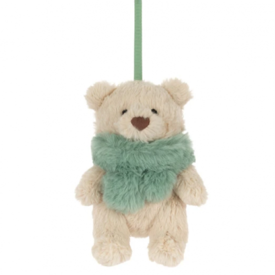 Jellycat Bartholomew Bear Jr. Winter Warmer Decoration 