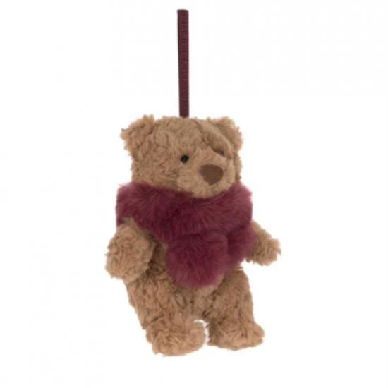 Jellycat Bartholomew Bear Winter Warmer Decoration Jellycat Bartholomew Bear Winter Warmer Decoration