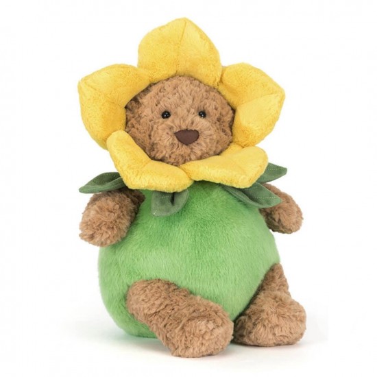 Jellycat Bartholomew Bear Daffodil Outfit 