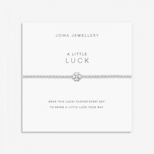 A Little 'Luck' Bracelet in Silver Plating 