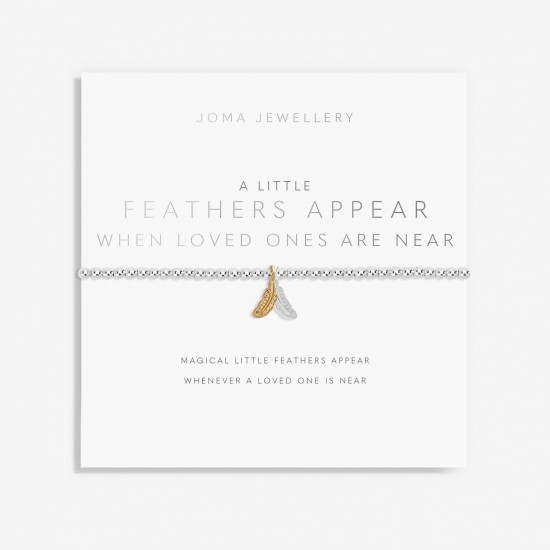 A Little Feathers Appear When Loved Ones Are Near Bracelet 