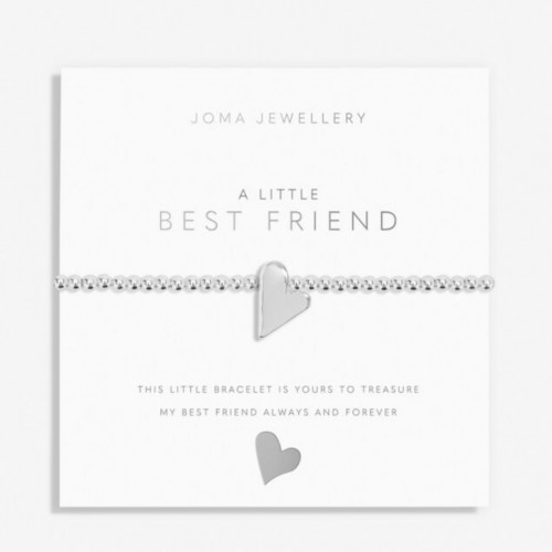 A Little 'Best Friend' Bracelet in Silver Plating 