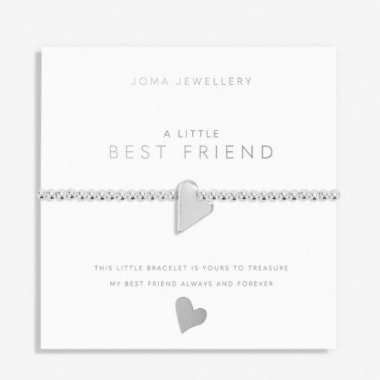 A Little 'Best Friend' Bracelet in Silver Plating 