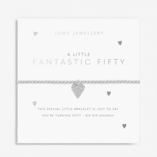 A Little 'Fantastic Fifty' Bracelet in Silver Plating 