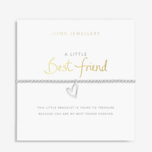 A Little 'Best Friend' Bracelet in Silver Plating 