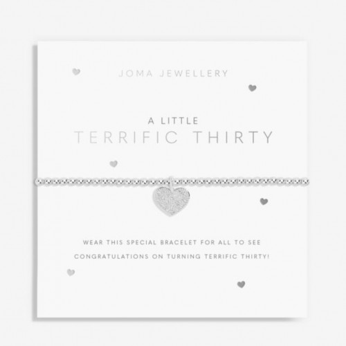 A Little 'Terrific Thirty' Bracelet in Silver Plating 