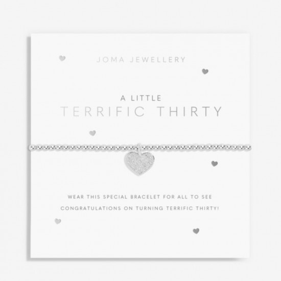 A Little 'Terrific Thirty' Bracelet in Silver Plating 