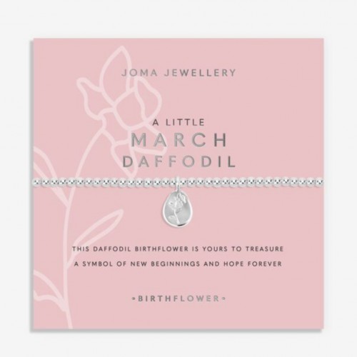 Birth Flower A Little 'March' Daffodil Bracelet 
