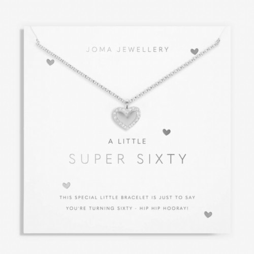 A Little 'Super Sixty' Necklace in Silver Plating 