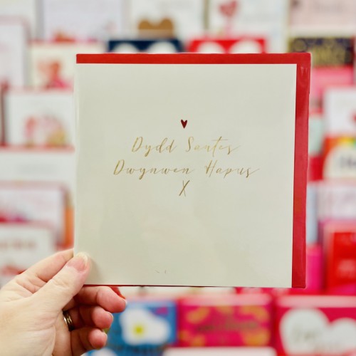 Cerdyn Dydd Santes Dwynwen - St Dwynwen’s Day Card