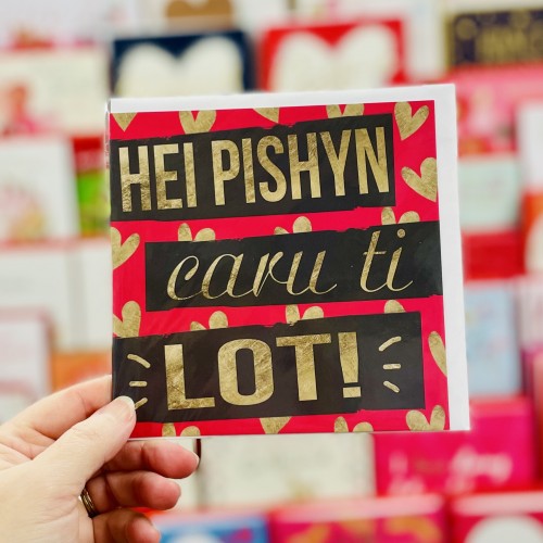 Cerdyn Dydd Santes Dwynwen - St Dwynwen’s Day Card 